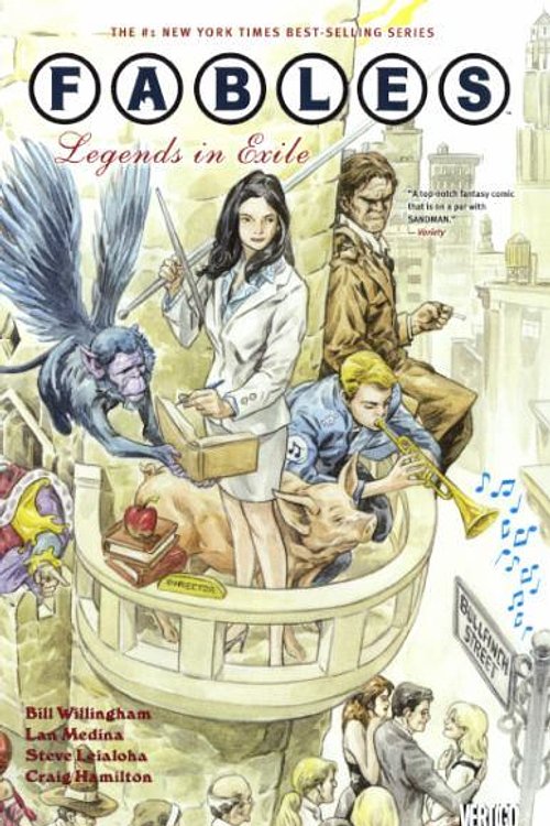 Cover Art for 9780606352390, Fables 1 by Bill Willingham