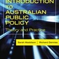 Cover Art for 9780511590139, An Introduction to Australian Public Policy by Sarah Maddison, Richard Denniss