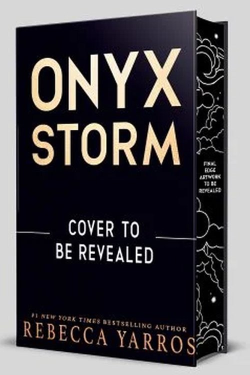 Cover Art for 9780349443966, Onyx Storm by Rebecca Yarros