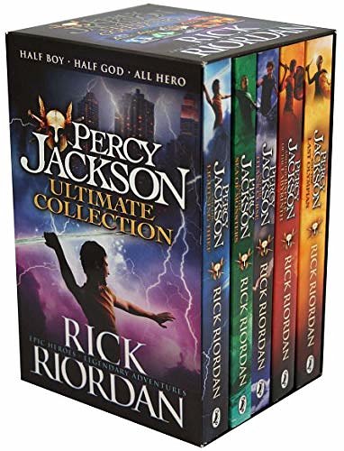 Cover Art for 9789124369224, Percy Jackson & the Olympians 5 Children Book Collection Box Set (The Lightning Thief, The Last Olympian, The Titan's Curse, The Sea of Monsters, The Battle of the Labyrinth) by Rick Riordan