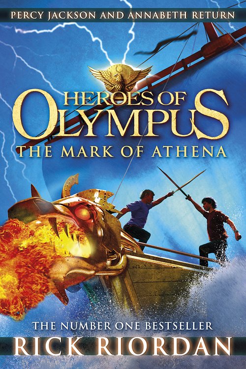 Cover Art for 9780141335759, The Mark of Athena by Rick Riordan