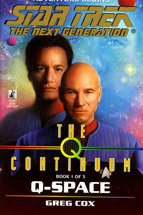 Cover Art for 9781471107900, St: tng:#47: Q-space by Greg Cox