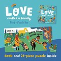 Cover Art for 9781760507831, Love Makes a Family Book and Puzzle Set by Sophie Beer