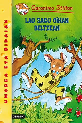 Cover Art for B099J8DD4R, Lau sagu oihan beltzean: Geronimo Stilton Euskera 11 (Libros en euskera) (Basque Edition) by Gerónimo Stilton