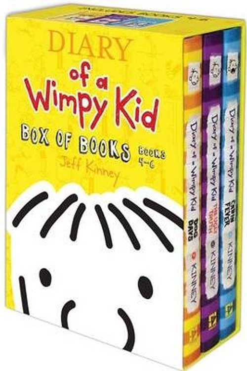Cover Art for 9781419707674, Diary of a Wimpy Kid Box of Books, Books 4-6 by Jeff Kinney