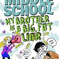 Cover Art for 9781448164875, Middle School: My Brother Is a Big, Fat Liar by James Patterson