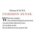 Cover Art for 9780141018904, Common Sense by Thomas Paine