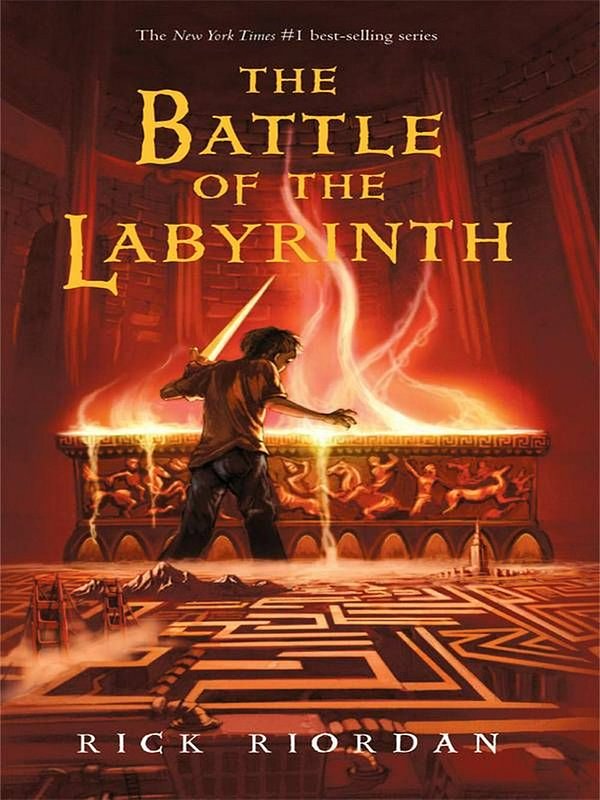 Cover Art for 9781410410184, The Battle of the Labyrinth by Rick Riordan