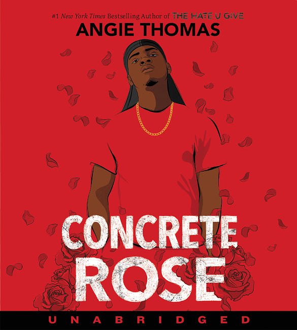 Cover Art for 9780063044906, Concrete Rose CD by Angie Thomas