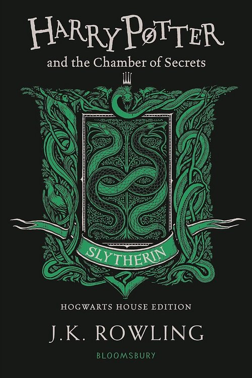 Cover Art for 9781408898123, Harry Potter and the Chamber of Secrets - Slytherin Edition by J.K. Rowling
