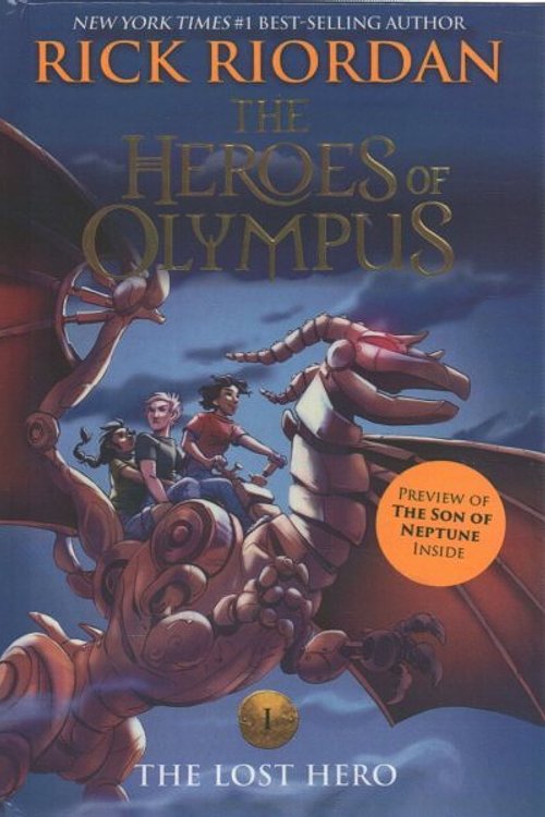 Cover Art for 9781544446127, The Lost Hero by Rick Riordan