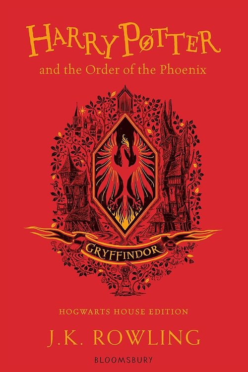 Cover Art for 9781526618153, Harry Potter and the Order of the Phoenix – Gryffindor Edition by J.k. Rowling