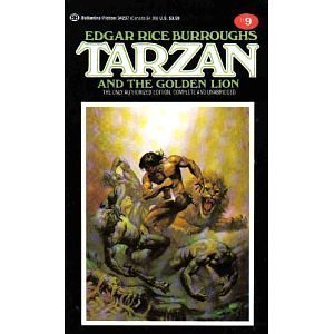 Cover Art for 9780345342379, Tarzan and the Golden Lion: (#9) by Edgar Rice Burroughs