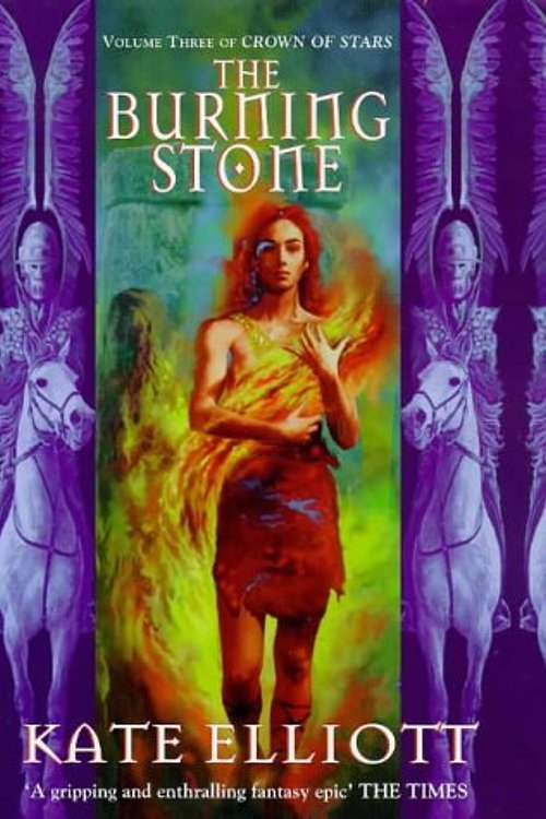 Cover Art for 9781857237603, The Burning Stone by Kate Elliott