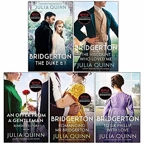 Cover Art for 9789123948093, Julia Quinn Bridgerton Family Series 1- 5 Books Collection Set (The Duke And I, The Viscount Who Loved Me, An Offer From A Gentleman, Romancing Mr Bridgerton, To Sir Phillip, With Love) by Julia Quinn