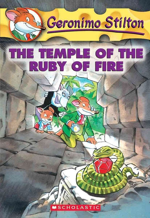 Cover Art for 9781417679478, The Temple of the Ruby of Fire by Geronimo Stilton