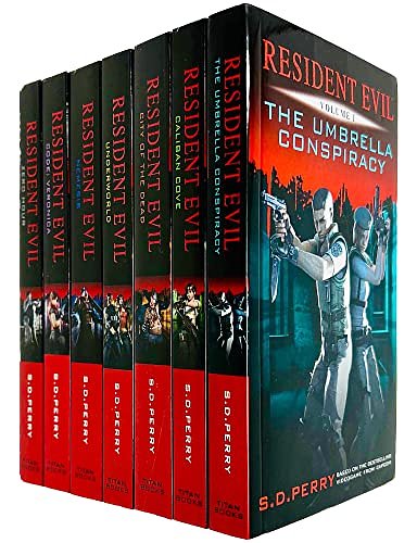 Cover Art for 9781789099737, Resident Evil Series Books 1 - 7 Collection Set by S. D. Perry (Umbrella Conspiracy, Caliban Cove, City of the Dead, Underworld, Nemesis, Code: Veronica & Zero Hour) by S. D. Perry