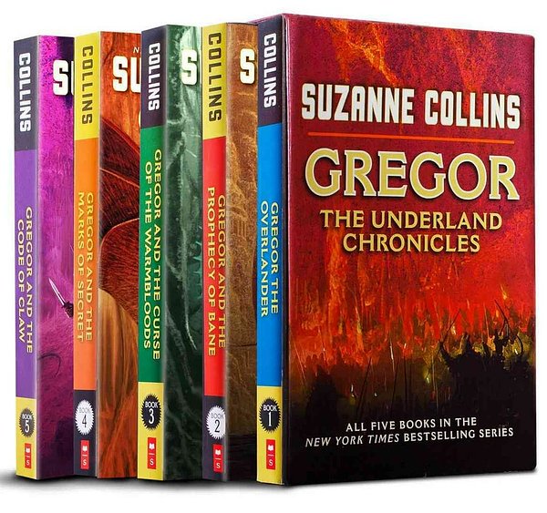 Cover Art for 9780545166812, The Underland Chronicles: Gregor Boxed Set #1-5 by Suzanne Collins