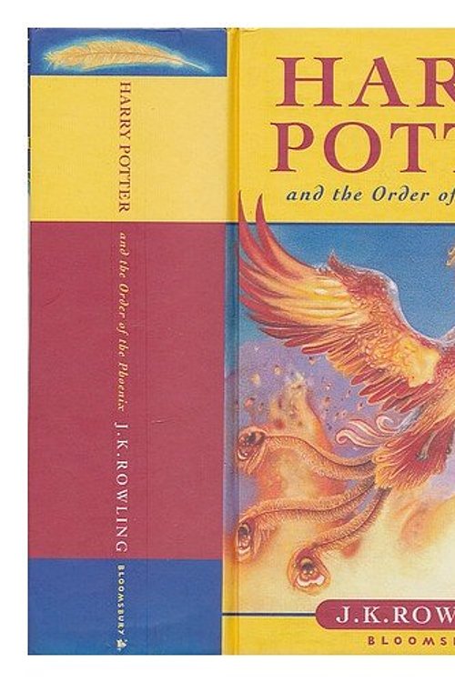 Cover Art for 9780747569725, Harry Potter and the Order of the Phoenix by J. K. Rowling