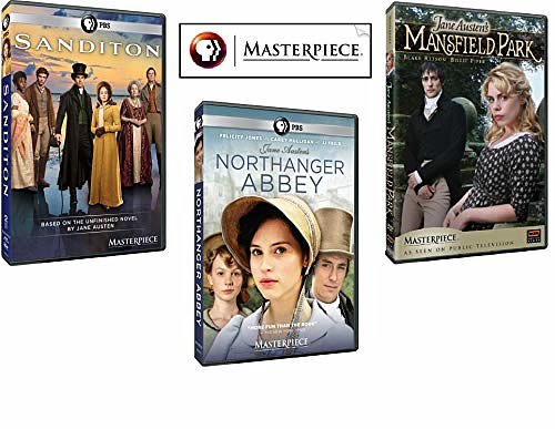 Cover Art for 0749694137486, Jane Austen Masterpiece Collection (Sanditon, Nothanger Abbey, Mansfield Park) DVD 3PK + Bonus PBS Sticker by Unknown