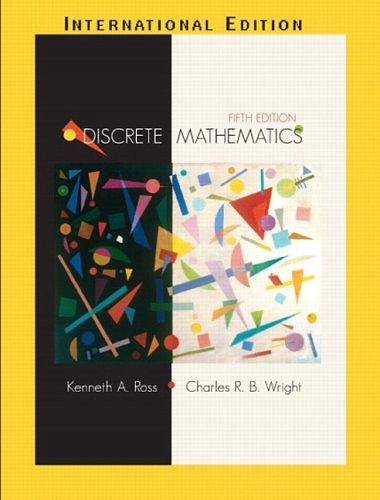 Cover Art for 9780131784482, Discrete Mathematics by Kenneth A. Ross, Charles R. Wright