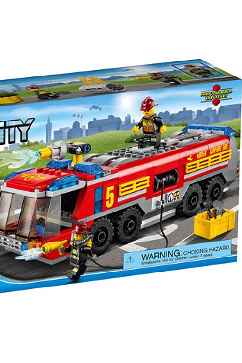 Cover Art for 0673419207607, Airport Fire Truck Set 60061 by LEGO