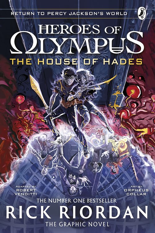 Cover Art for 9780241686560, The House of Hades: The Graphic Novel (Heroes of Olympus Book 4) by Rick Riordan