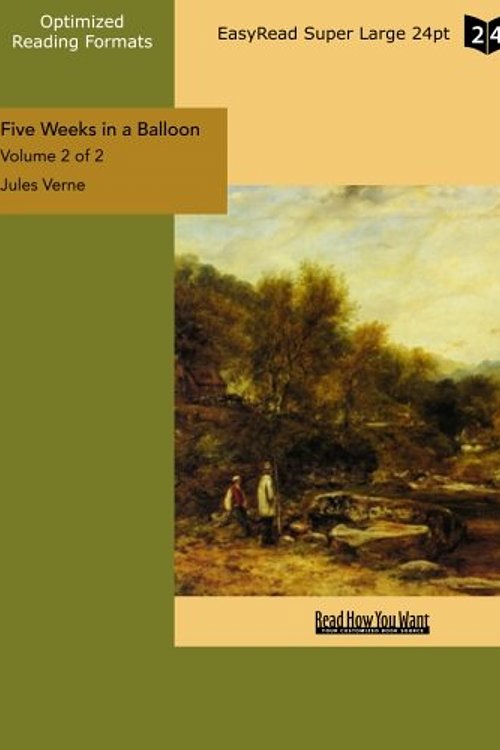 Cover Art for 9781427042521, Five Weeks In A Balloon by Jules Verne