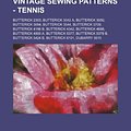 Cover Art for 9781234690526, Vintage Sewing Patterns - Tennis: Butterick 2303, Butterick 3042 A, Butterick 3050, Butterick 3094, Butterick 3544, Butterick 3709, Butterick 4186 B, by Source Wikia