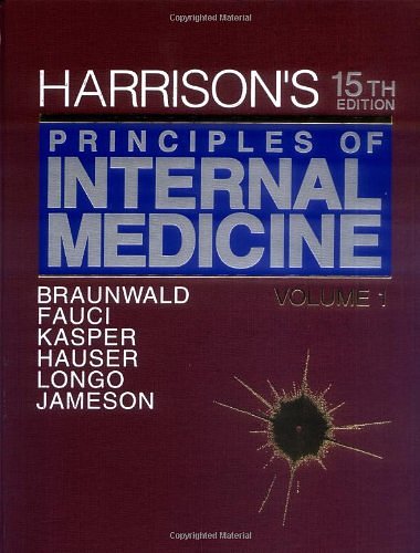 Cover Art for 9780079136862, Harrison's Principles of Internal Medicine by Eugene Braunwald, Anthony Fauci, Dennis Kasper, Stephen Hauser, Dan Longo, Larry Jameson, J.