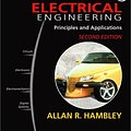 Cover Art for 9780130610706, Electrical Engineering: Principles and Applications (2nd Edition) by Allan R. Hambley