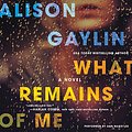 Cover Art for 9781504695770, What Remains of Me by Alison Gaylin