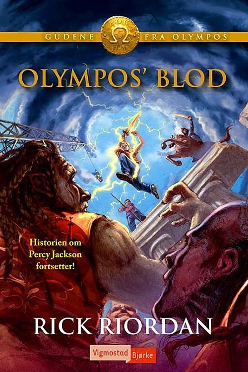 Cover Art for 9788251687324, Olympos' blod by Rick Riordan