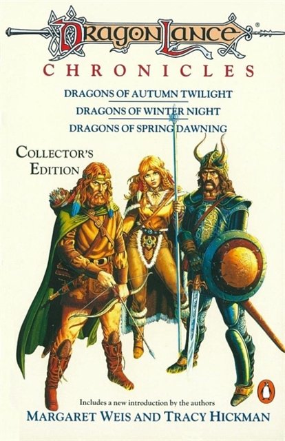 Cover Art for 9780140115406, Dragonlance Chronicles: Omnibus: Dragons of Autumn Twilight, Dragons of  Winter Night, Spring by Margaret Weis, Tracy Hickman