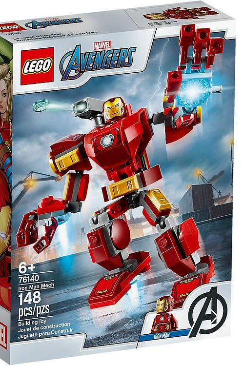 Cover Art for 5702016618020, Iron Man Mech Set 76140 by LEGO