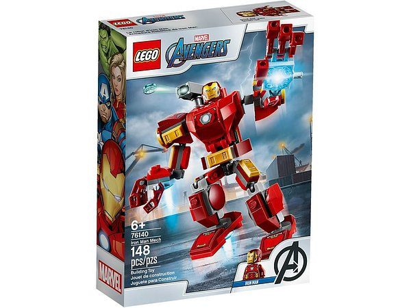 Cover Art for 5702016618020, Iron Man Mech Set 76140 by LEGO