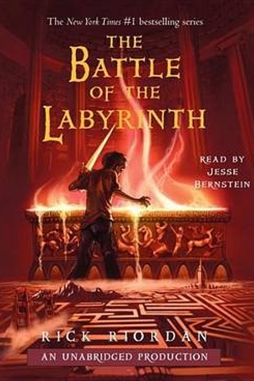 Cover Art for 9780739364765, The Battle of the Labyrinth by Rick Riordan (Author), Jesse Bernstein (Narrator)