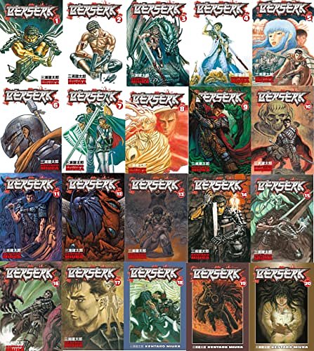 Cover Art for B07XLKML82, Berserk Volume 1-20 Collection 20 Books Set by Kentaro Miura by Kentaro Miura, 9781593070212, 9781593070205, 9781593070229 9781593072032 9781593072513, 9781593072520 9781593073282 9781593073299 9781593073305 9781593073312, 9781593074708