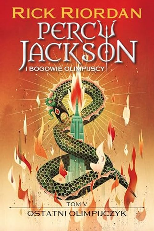 Cover Art for 9788367071994, Ostatni Olimpijczyk by Rick Riordan