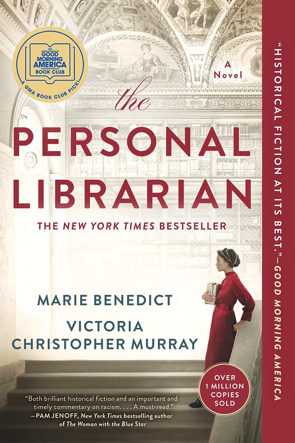 Cover Art for 9780593101544, The Personal Librarian by Marie Benedict, Victoria Christopher Murray