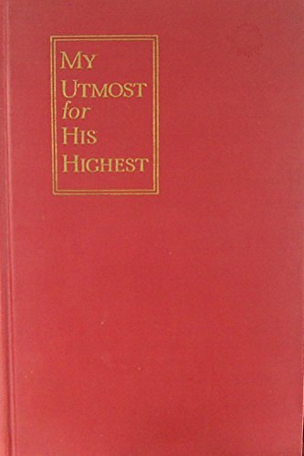 Cover Art for 9781572937321, My Utmost for His Highest by Oswald Chambers