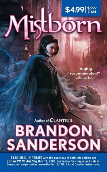 Cover Art for 9780765360960, Mistborn by Brandon Sanderson