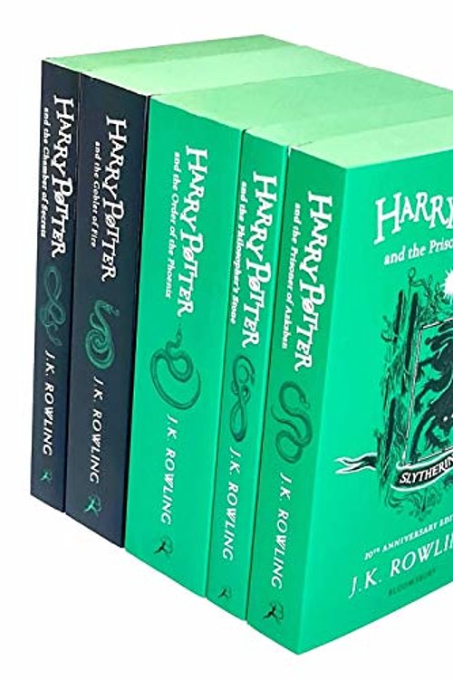 Cover Art for 9789124083885, Harry Potter House Slytherin Edition Series 11-15: 5 Books Collection Set By J.K. Rowling (Philosopher's Stone, Chamber of Secrets, Prisoner of Azkaban, Goblet of Fire, Order of The Phoenix) by J.k. Rowling