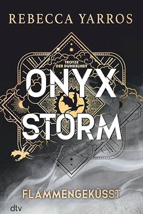 Cover Art for B0CZ9ZBT41, Onyx Storm – Flammengeküsst: Roman (Flammengeküsst-Reihe 3) (German Edition) by Rebecca Yarros