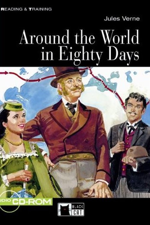 Cover Art for 9783526525431, Around the World in Eighty Days, w. Audio-/CD-CD by Jules Verne, Eleanor Donaldson