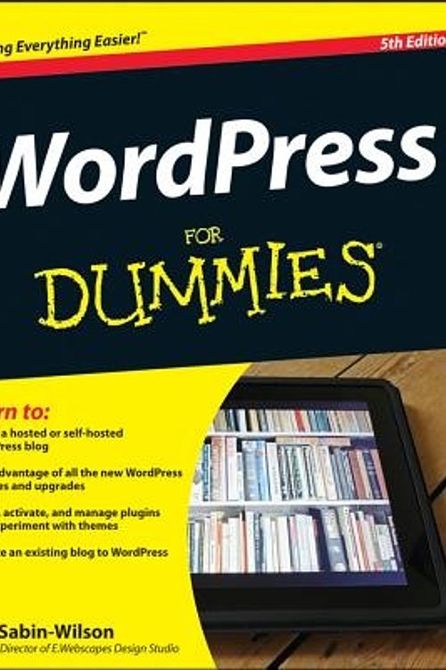 Cover Art for 9781118383186, WordPress For Dummies by Sabin–Wilson, Lisa