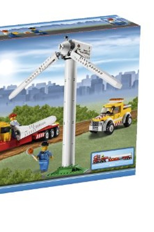 Cover Art for 5702014536265, Wind Turbine Transport Set 7747 by LEGO