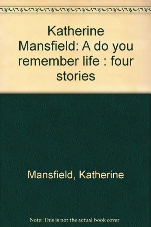 Cover Art for 9780864732972, Katherine Mansfield by Katherine Mansfield