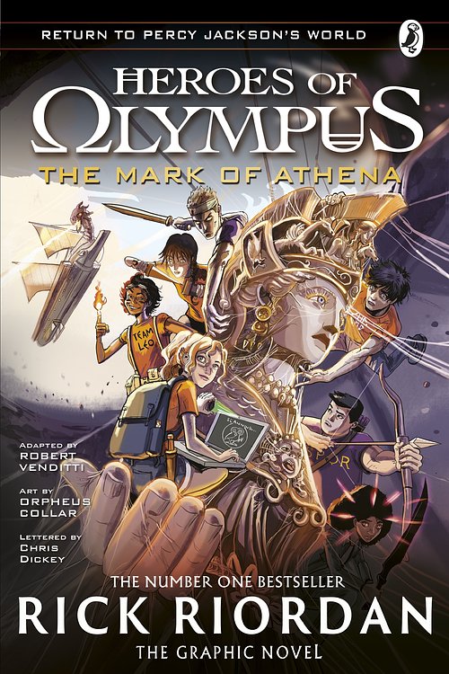 Cover Art for 9780241686553, The Mark of Athena: The Graphic Novel (Heroes of Olympus Book 3) by Rick Riordan