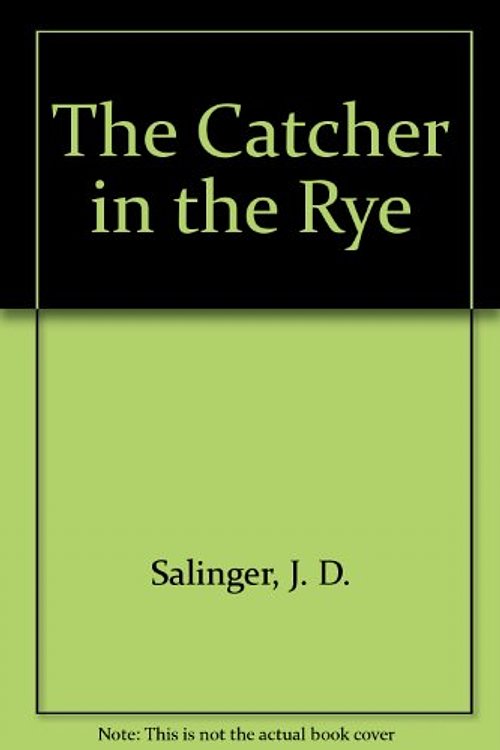 Cover Art for 9780899667829, The Catcher in the Rye by J.D. Salinger